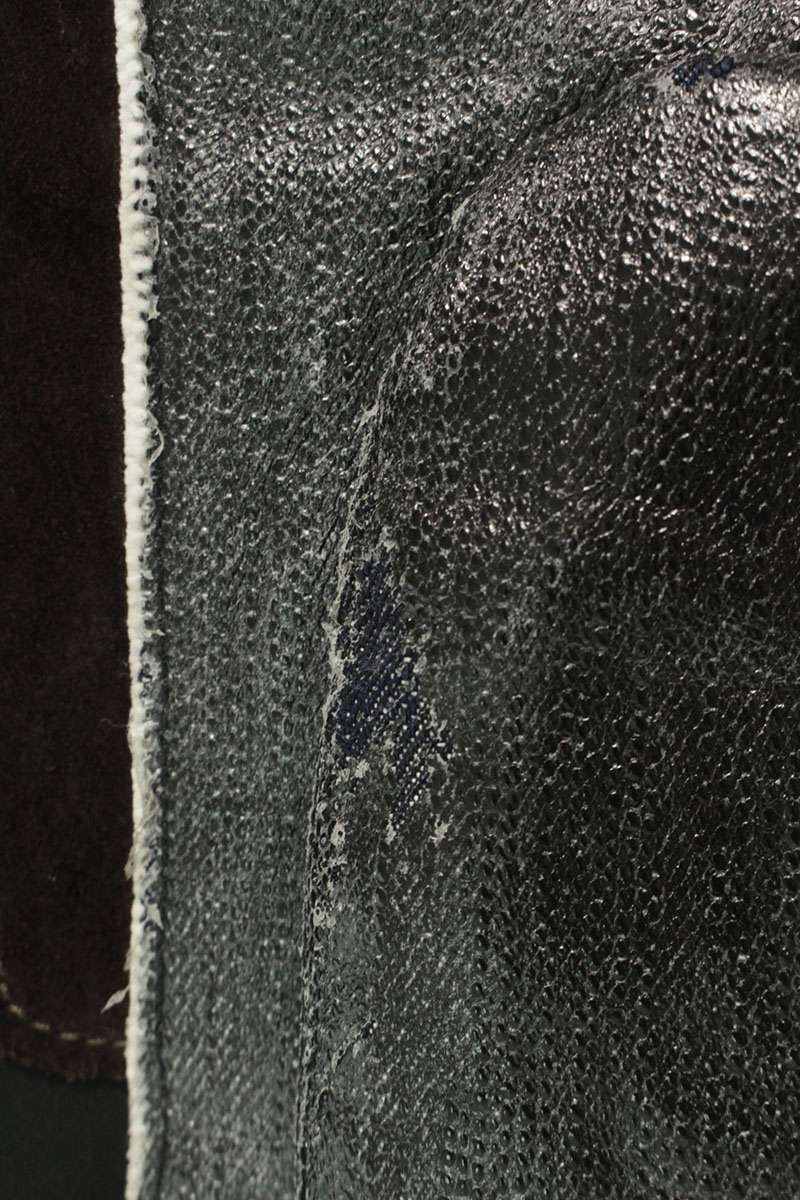 Rick Owens TEL9 Larry Cargo Leather Patch Pants Size 33