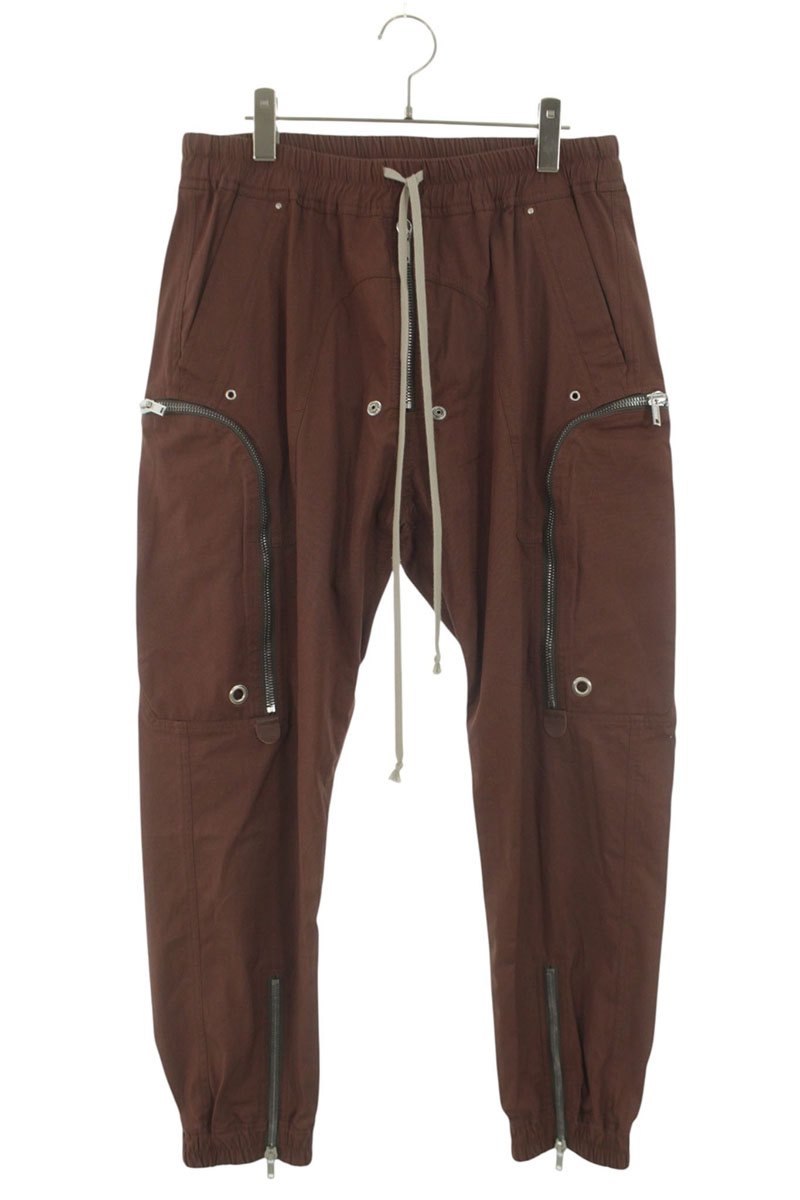 Rick Owens 24AW TE Bauhaus Cargo Pants Brown Size 38