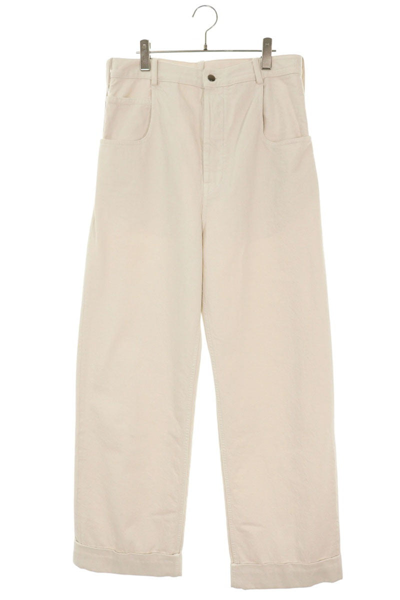 ANN DEMEULEMEESTER Cotton High Comfort Trousers Size 32