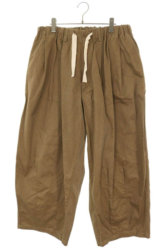 is-ness Cotton Balloon Easy Pants Brown Size 34