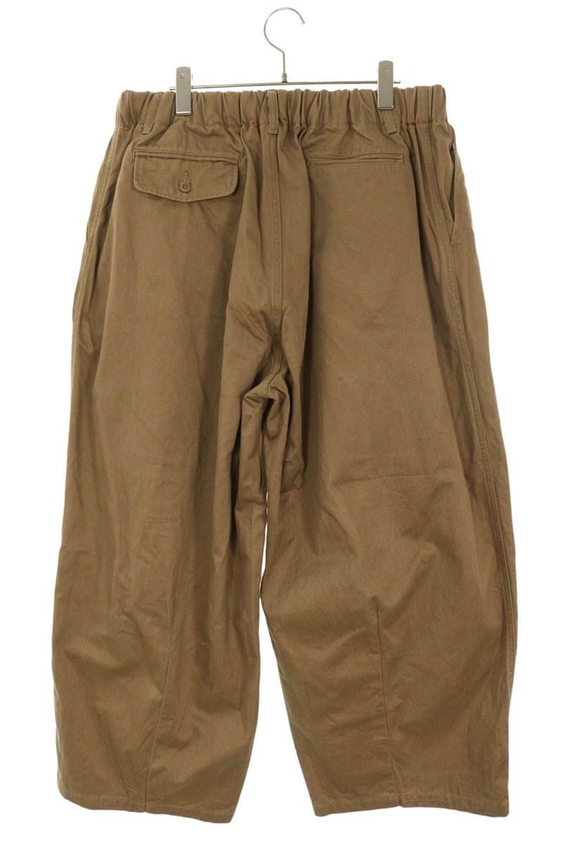 is-ness Cotton Balloon Easy Pants Brown Size 34