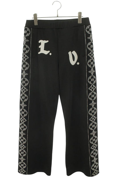LOUISVUITTON 21AW Flower Band Side Line Track Pants Size 30