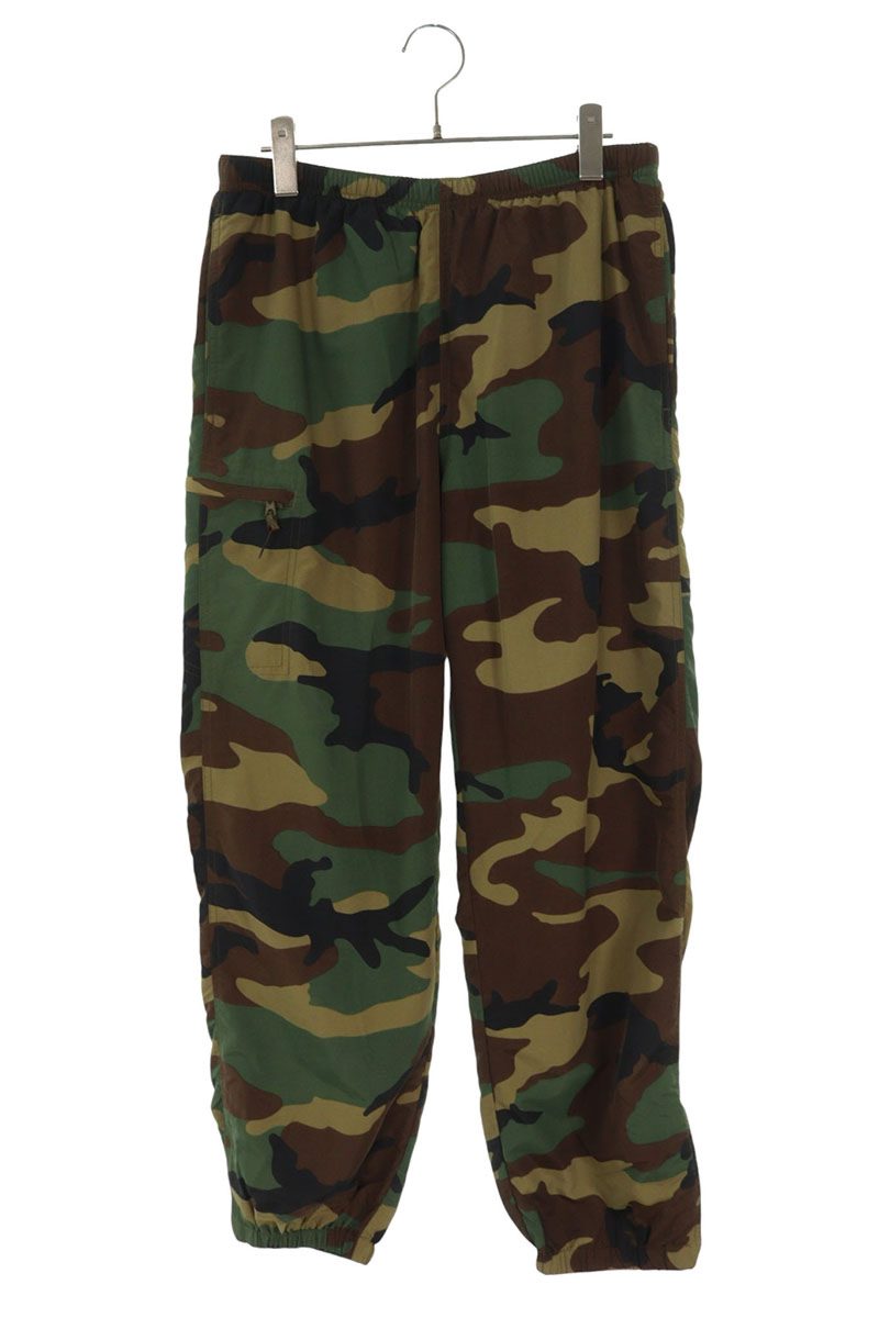 SUPREME 19SS Nylon Trail Pant Camo Track Green Size 30
