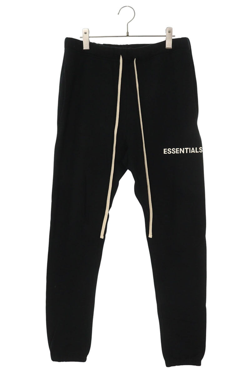 FOG Logo Print Cotton Blend Sweatpants Black Size 30