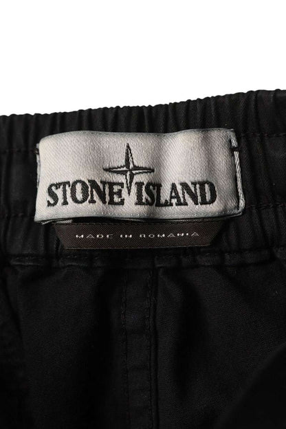 STONEISLAND Logo Patch Wool Blend Cargo Pants Size 28INCH