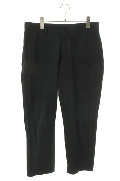 Burberry Cotton Slacks Black Size 34
