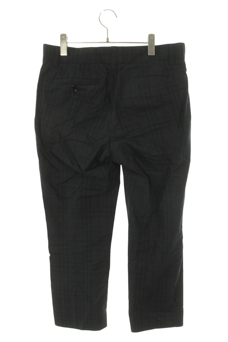 Burberry Cotton Slacks Black Size 34
