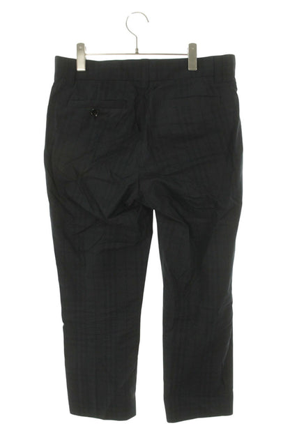 Burberry Cotton Slacks Black Size 34