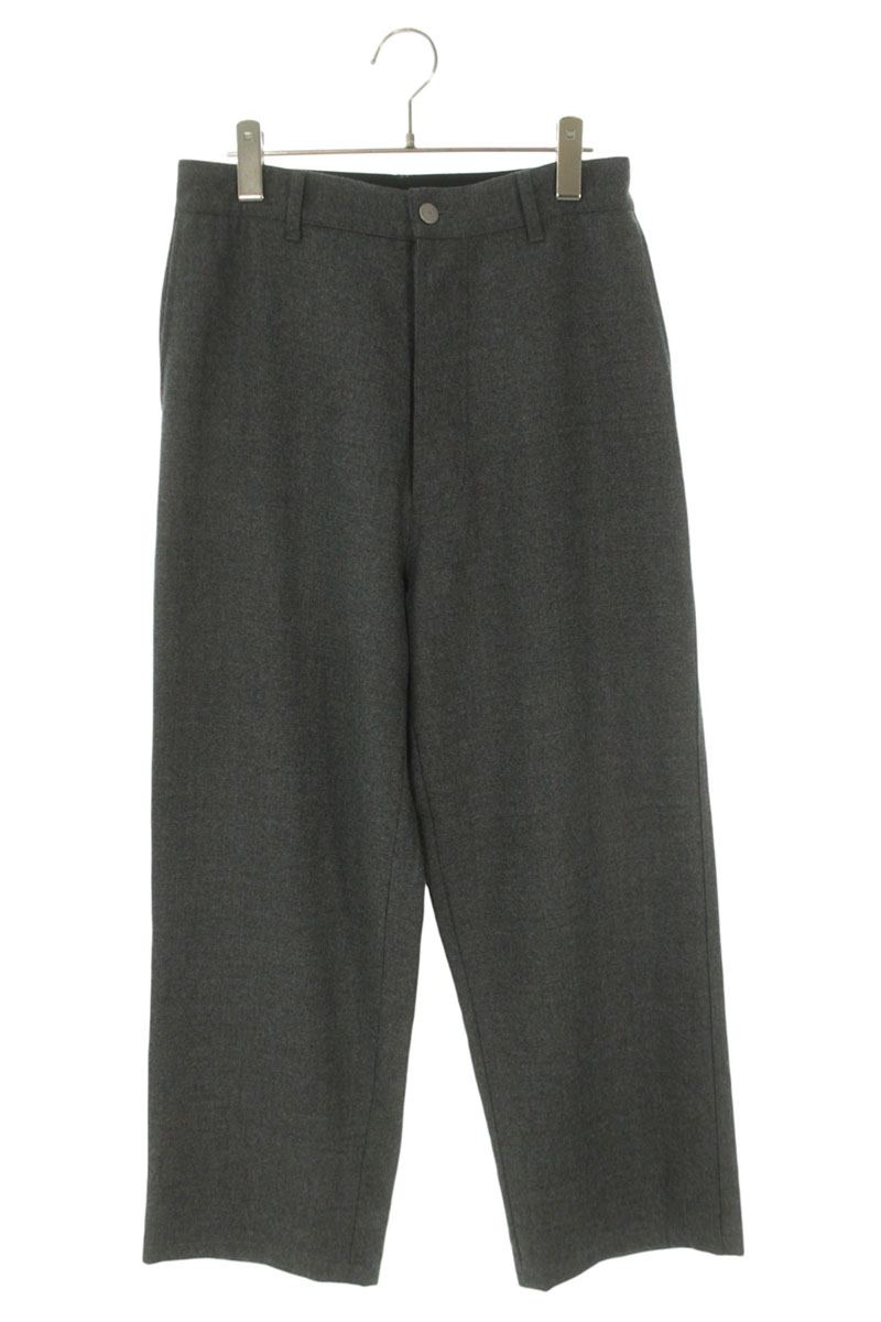 Maison Margiela 20AW Button Fly Wool Pants Gray Size 32