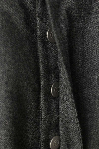 Maison Margiela 20AW Button Fly Wool Pants Gray Size 32