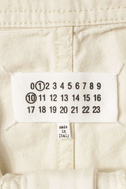 Maison Margiela 25SS Button Fly Cotton Pants White Size 29