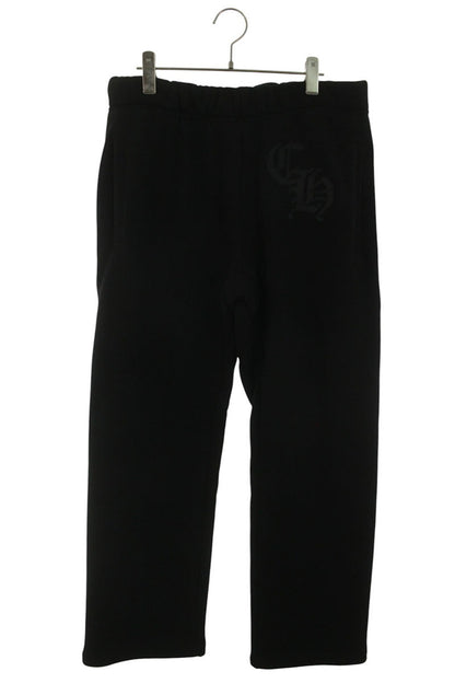 Chrome Hearts CH Logo Embroidered Sweatpants Black Size 32