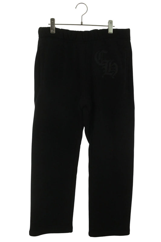Chrome Hearts CH Logo Embroidered Sweatpants Black Size 32