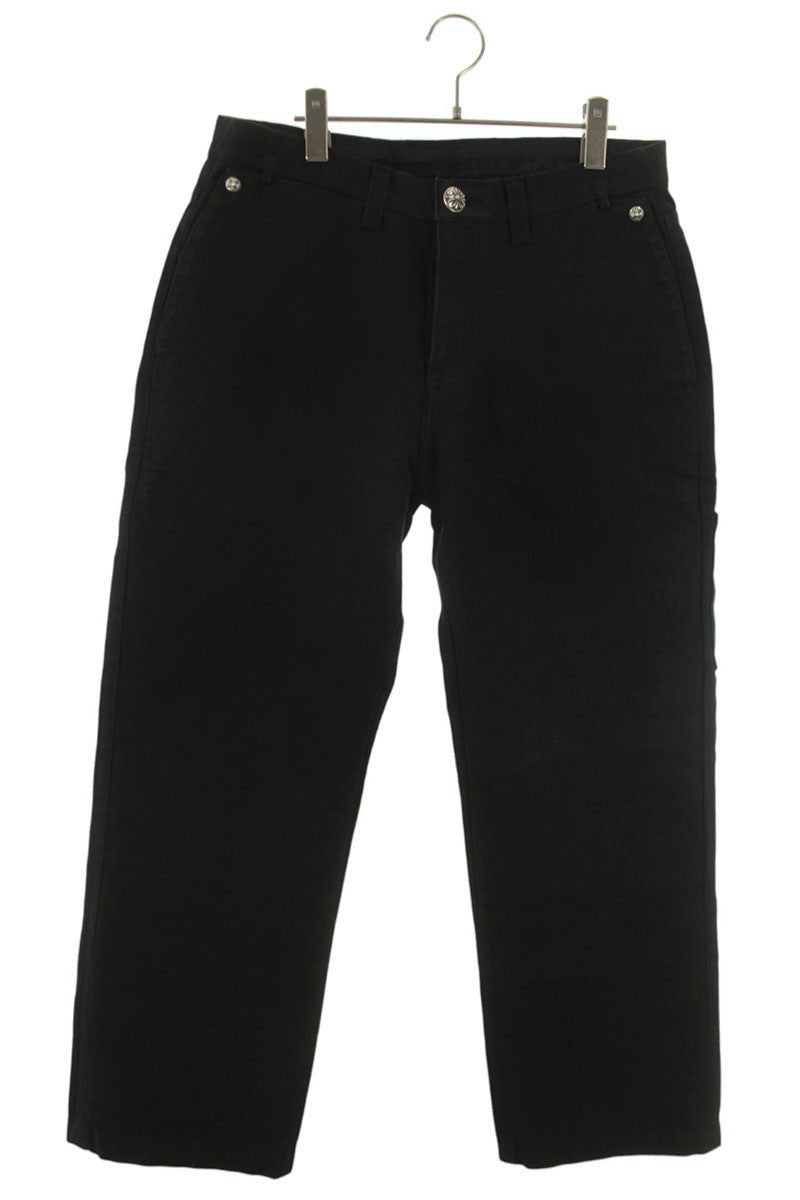 Chrome Hearts Carpenter Cemetery Patch Pants Black Size 33