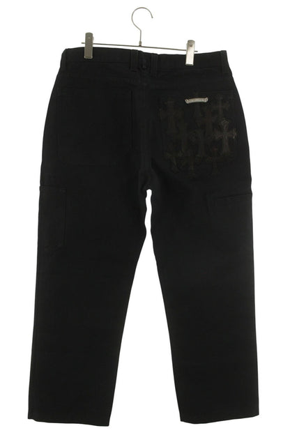 Chrome Hearts Carpenter Cemetery Patch Pants Black Size 33