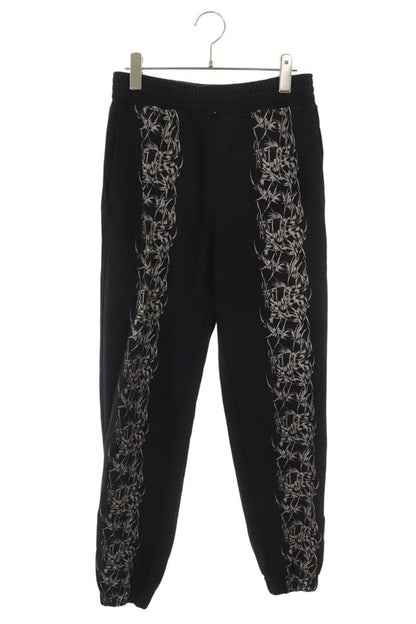 GIVENCHY Cotton Sweat Jogger Pants Black Size 30