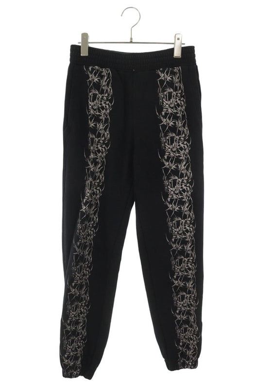 GIVENCHY Cotton Sweat Jogger Pants Black Size 30
