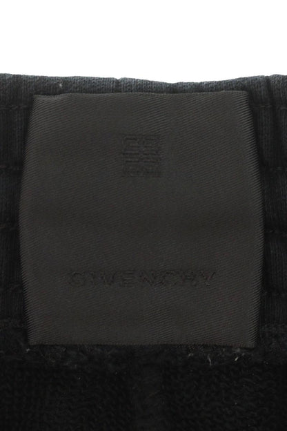 GIVENCHY Cotton Sweat Jogger Pants Black Size 30