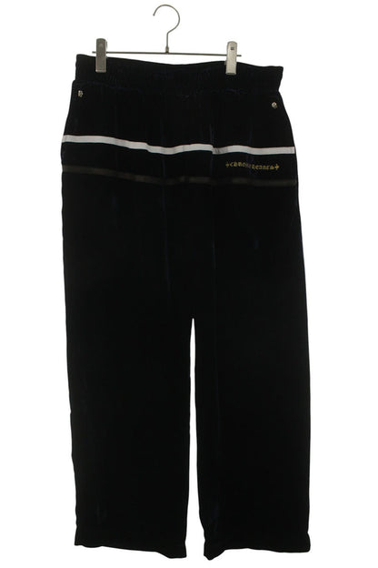 Chrome Hearts VELVET TRACKSUIT Embroidered Velour Size 36
