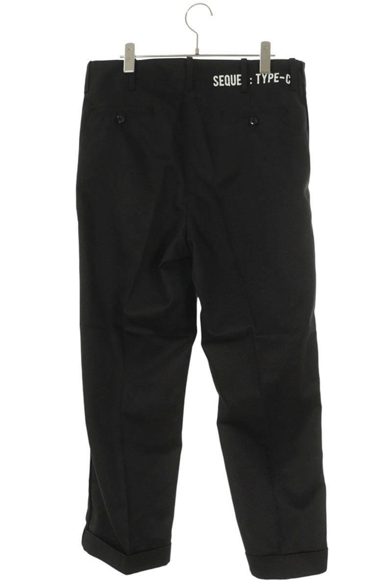 SEQUEL 21SS Sideline Poly-Cotton Chino Pants Black Size 34
