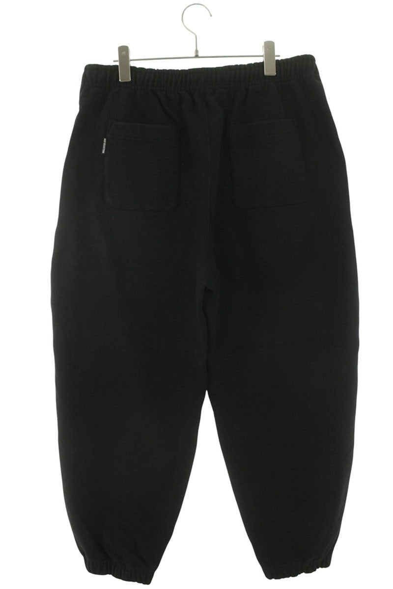 GOD SELECTION XXX Logo Embroidered Sweatpants Black Size 34