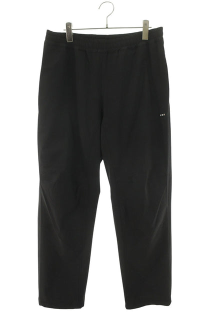 GOD SELECTION XXX Black Nylon Logo Track Pants Size 32