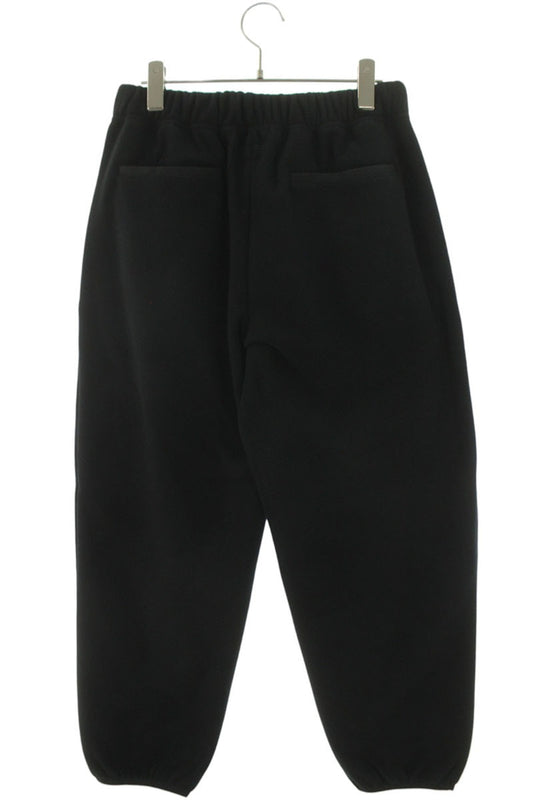 GOD SELECTION XXX Logo Design Fleece Pants Black Size 30