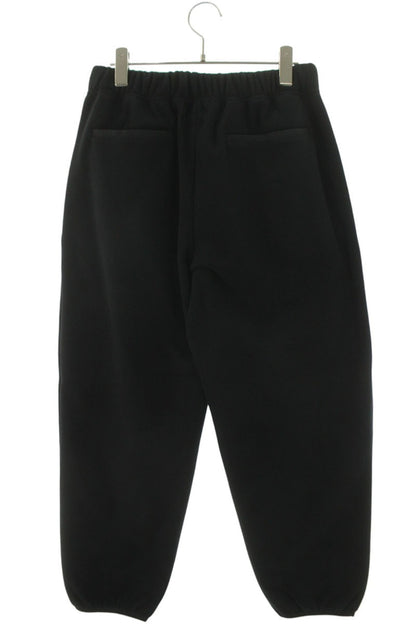 GOD SELECTION XXX Logo Design Fleece Pants Black Size 34