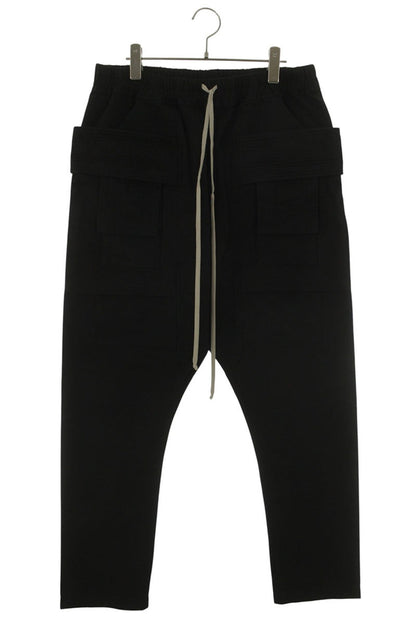 DRKSHDW Creach Cargo Drawstring Cotton Pants Black Size 34