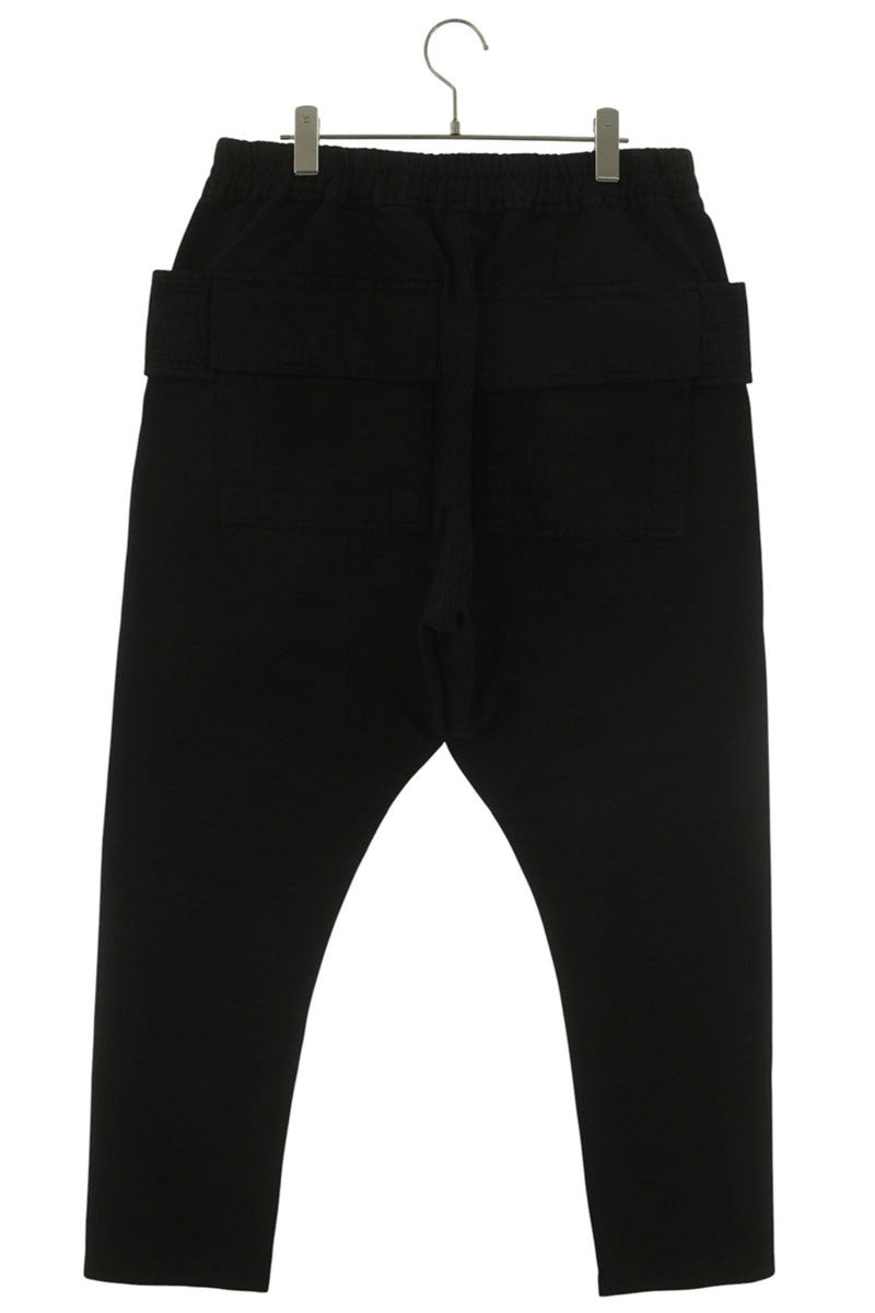 DRKSHDW Creach Cargo Drawstring Cotton Pants Black Size 34