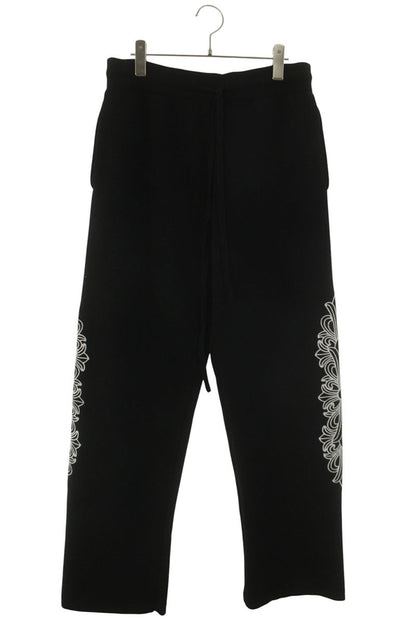 Chrome Hearts Y NOT Floral Embroidered Cashmere Knit Size 32