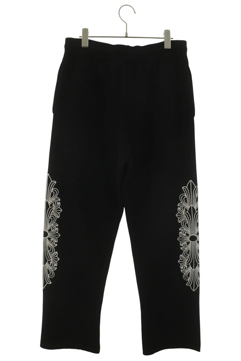 Chrome Hearts Y NOT Floral Embroidered Cashmere Knit Size 32