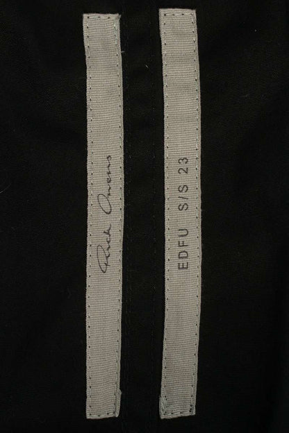 Rick Owens Bauhaus Cargo Long Pants Black Size 36