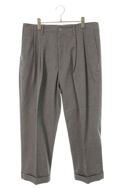 SEQUEL 26SS Logo Print Poly-Cotton Chino Pants Gray Size 34