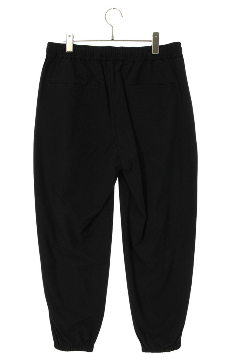 SEQUEL Logo Embroidered Stretch Nylon Pants Black Size 34