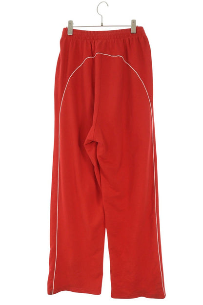 BALENCIAGA Soccer Line Baggy Sweatpants Red Size 28