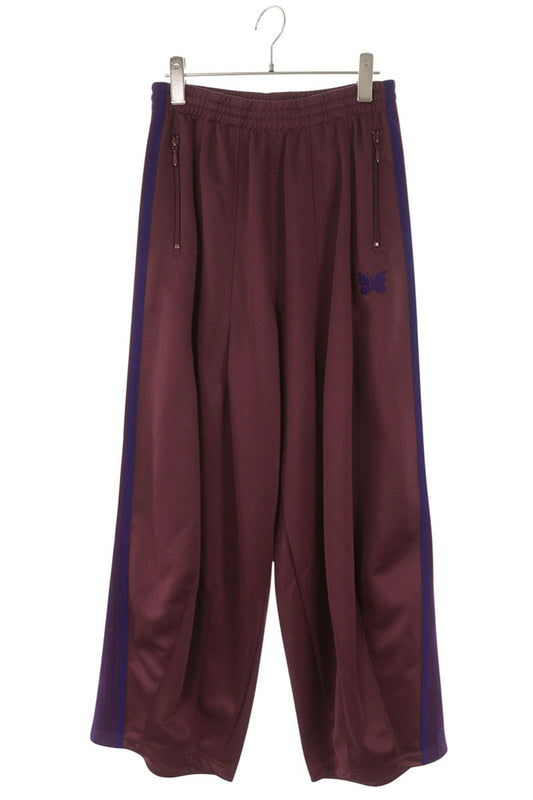 Needles HD Track Pants Bordeaux Purple Poly Size 32