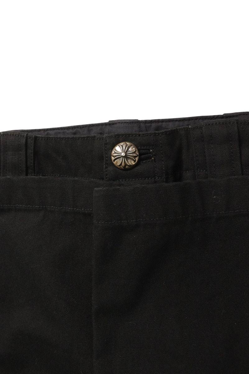 Chrome Hearts FATIGUE Cotton Cargo Pants Black Size 30