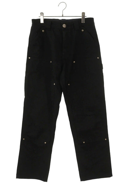 Chrome Hearts CARPENTER DOUBLE KNEE Pants Black Size 30