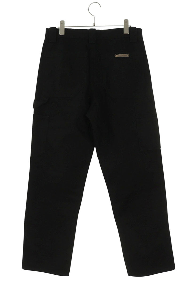 Chrome Hearts CARPENTER DOUBLE KNEE Pants Black Size 30