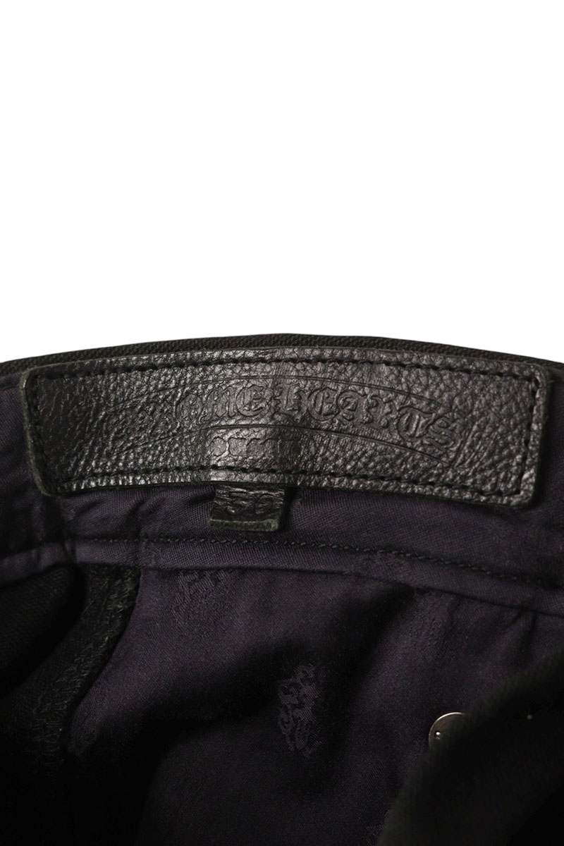 Chrome Hearts CARPENTER DOUBLE KNEE Pants Black Size 30