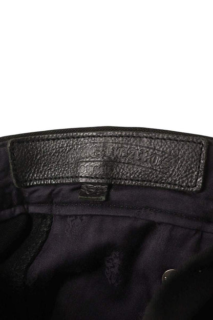 Chrome Hearts CARPENTER DOUBLE KNEE Pants Black Size 30