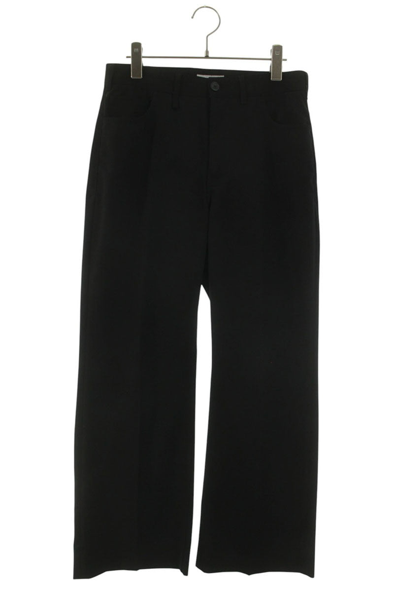 BALENCIAGA Wool Blend Trousers Black Size 34