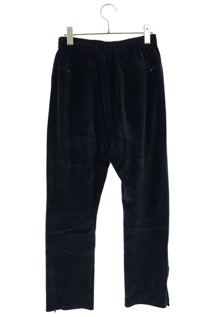 Needles Velour Track Pants Cotton Blend Navy Size 28