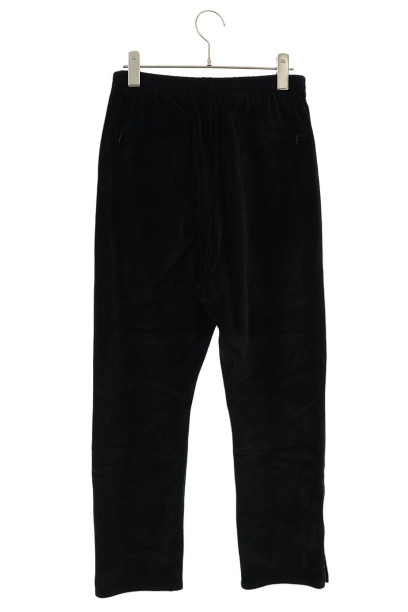 Needles Velour Track Pants Cotton Blend Black Size 28