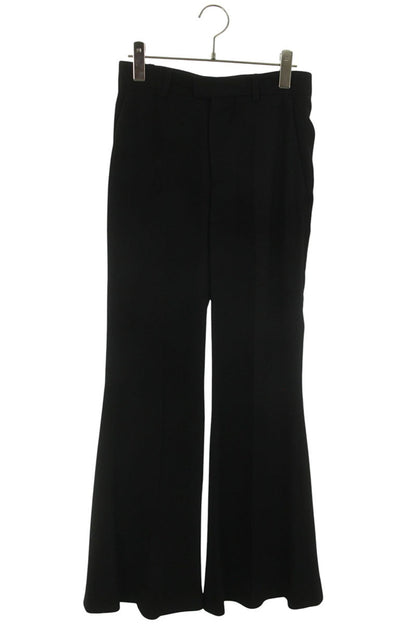 BALENCIAGA Viscose Flare Long Pants Black Size 34