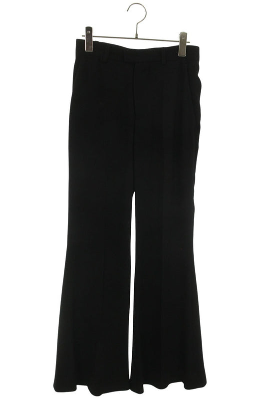 BALENCIAGA Viscose Flare Long Pants Black Size 34