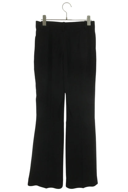BALENCIAGA Viscose Flare Long Pants Black Size 34