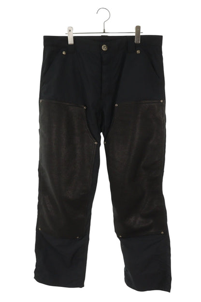 Chrome Hearts CARPENTER DBL KNEE Leather Patch Nylon Size 34