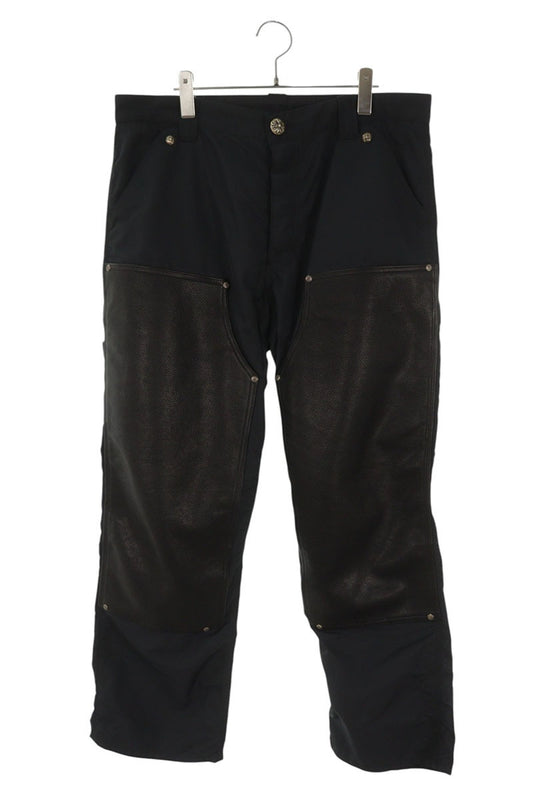 Chrome Hearts CARPENTER DBL KNEE Leather Patch Nylon Size 34